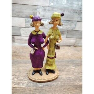 Vintage Sandy Gervais Resin Figure Best Friends Granny core Cottage Core